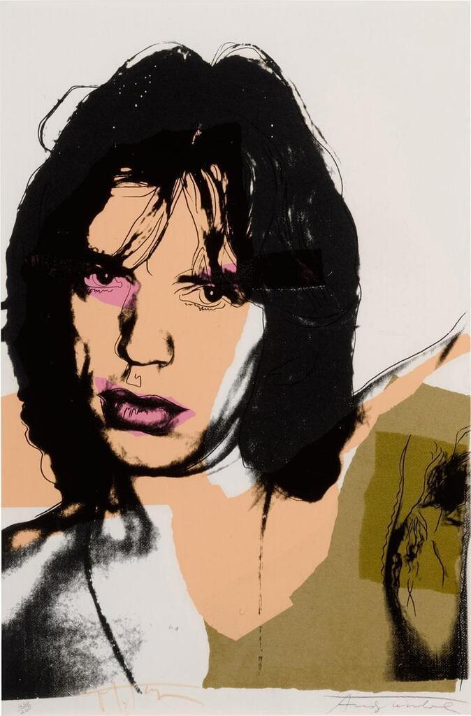 Andy Warhol - Mick Jagger (F. & S. II.141)