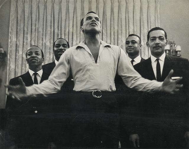 Roy DeCarava, ‘Untitled (Harry Belafonte, Carnegie Hall).’, 1960, Photography, Silver print, Swann Auction Galleries