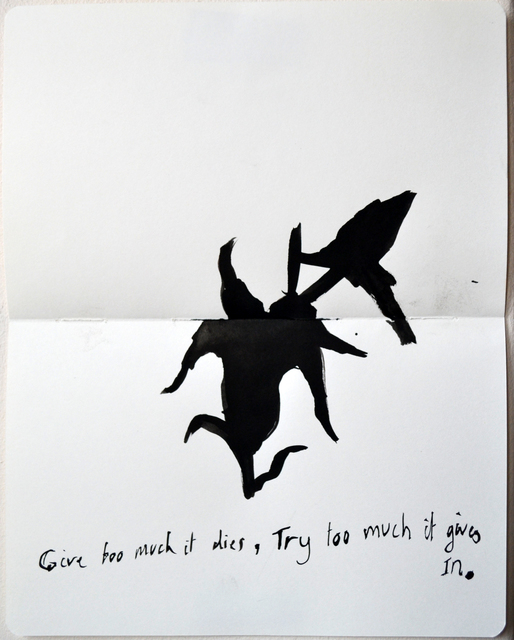 Ed Burkes, ‘Give Too Much It Dies, Try Too Much It Gives In’, 2018, Arusha Gallery