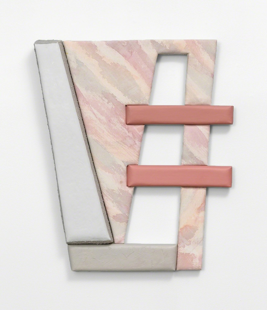 Leah Guadagnoli, "It Starts with L", 2016
Oil, acrylic, upholstery, pumice stone, molding paste, canvas, and polyurethane foam on archival coroplast
36” x 31” x 3” Leah Guadagnoli, "It Starts with L", 2016
Oil, acrylic, upholstery, pumice stone, molding paste, canvas, and polyurethane foam on archival coroplast
36” x 31” x 3”