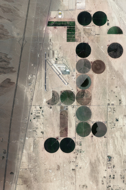 Circular Field # 7, Mojave Desert Series