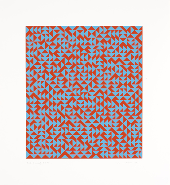 Anni Albers, ‘C’, 1969, Cristea Roberts Gallery