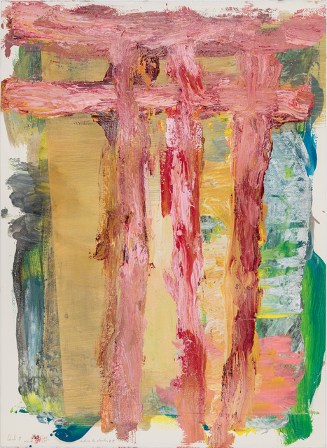 Cabrita, ‘As flores de Setembro #19’, 2019, Painting, Mixed media on paper, Galeria Miguel Nabinho