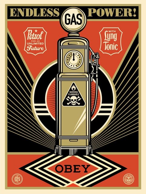 Shepard Fairey, ‘Endless Power’, 2013, Rudolf Budja Gallery