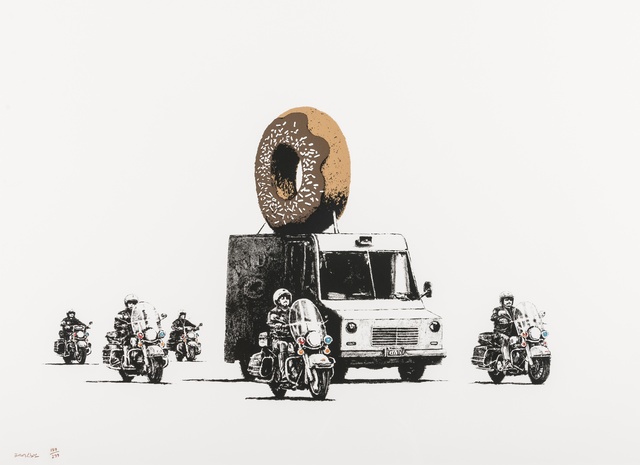 Banksy, ‘Donuts (Chocolate)’, 2009, Forum Auctions