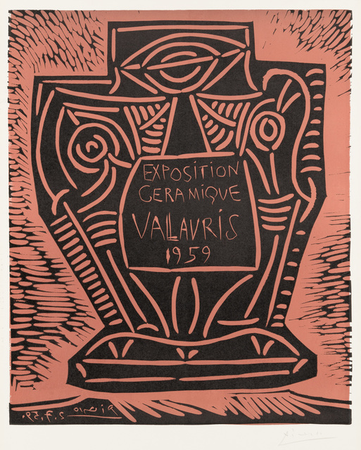 Pablo Picasso, ‘Exposition Céramique Vallauris’, 1959, Christopher-Clark Fine Art