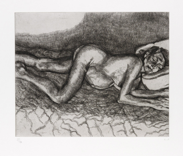Lucian Freud, ‘Before the Fourth’, 2004, Print, Etching, Invertirenarte.es