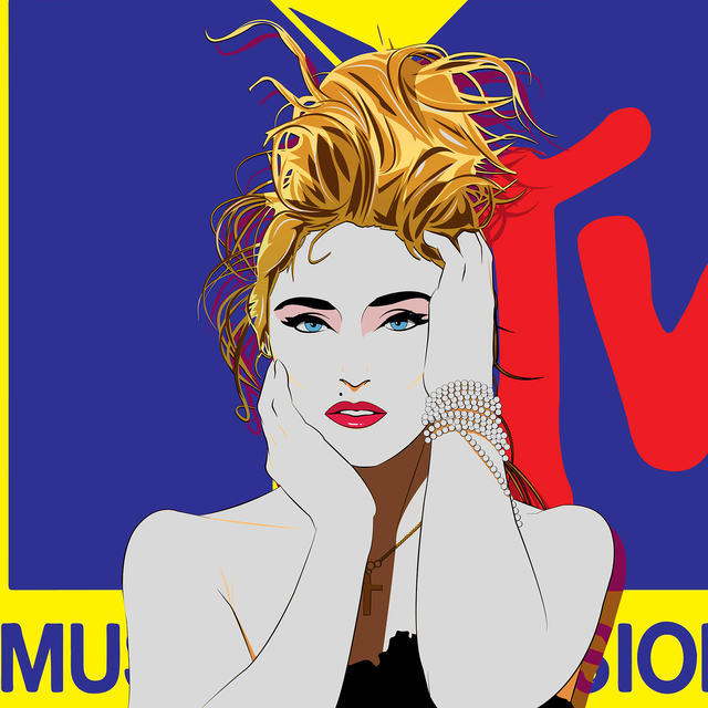 Agent X, ‘Madonna(True Blue)’, 2018, 9 Strokes Gallery