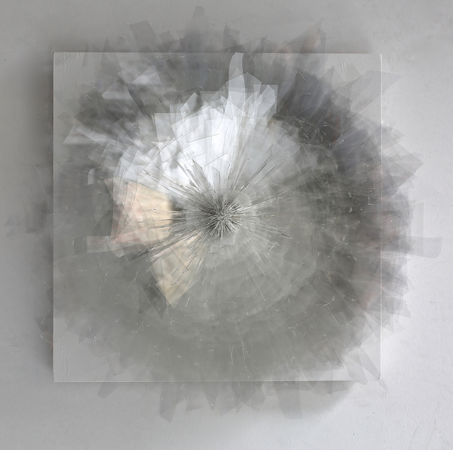 Josepha Gasch-Muche, ‘05/2017’, 2017, Sculpture, Glass/wood panel, Heller Gallery