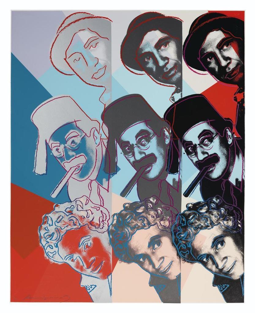 Andy Warhol - The Marx Brothers