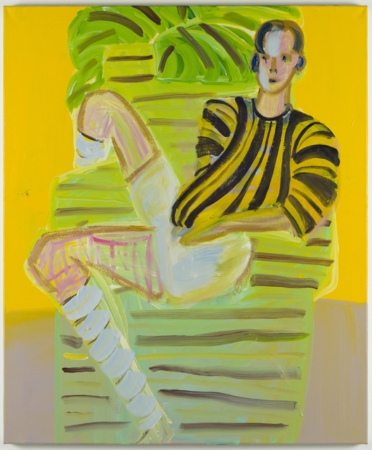 Carla Busuttil, ‘Avoid the News’, 2018, Painting, Oil on Canvas, Goodman Gallery