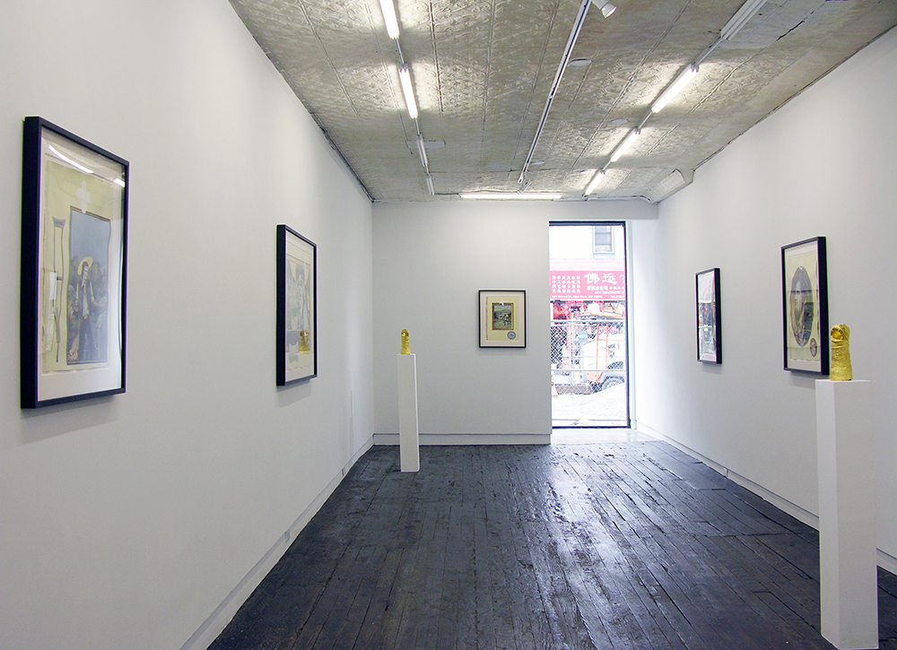 Installation view of 'Lenz' by Russell Nachman at LMAKgallery, NY Installation view of 'Lenz' by Russell Nachman at LMAKgallery, NY