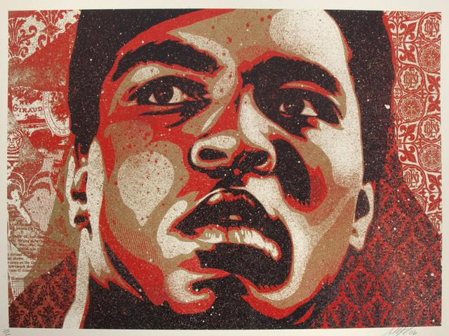 Shepard Fairey (OBEY), ‘Muhammad Ali’, 2006, Julien's Auctions