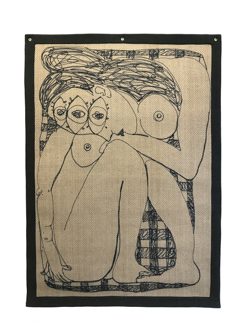 José Lerma, ‘La Hembra Está En La Pared #2’, 2018, Diablo Rosso