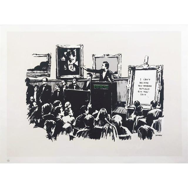 Banksy, ‘Morons’, 2007, The Drang Gallery