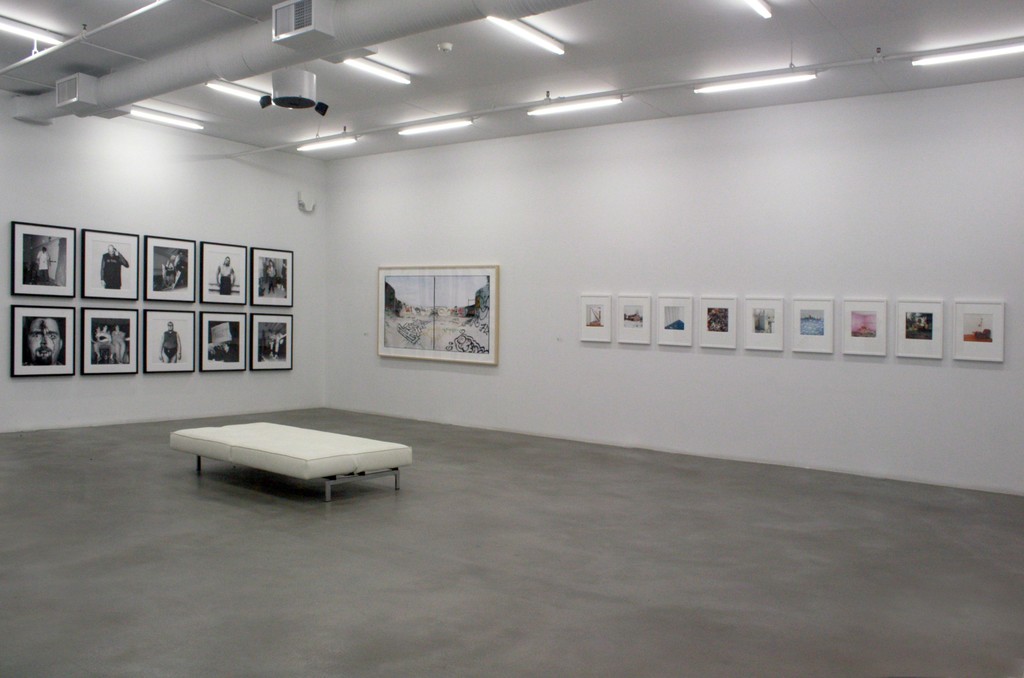 Installation of Brain Howell's Photographs Installation of Brain Howell's Photographs
