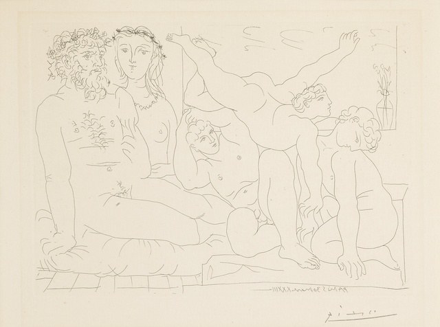 Pablo Picasso, ‘Famille de Saltimbanques (B. 163; Ba. 316)’, 1933, Sotheby's