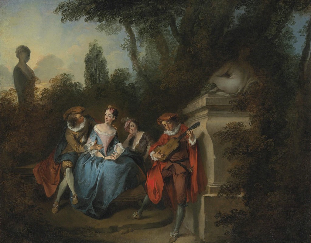 Nicolas Lancret | La Récréation Champêtre | Artsy