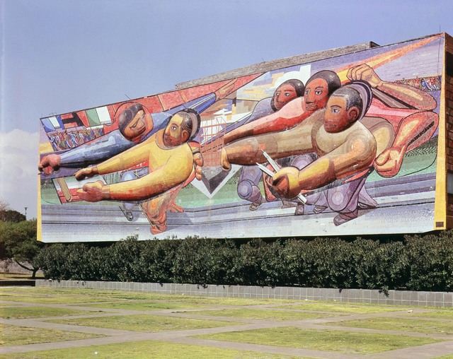 David Alfaro Siqueiros, ‘The People to the University, the University to the People’, 1952-1956, Mixed Media, Relief Mosaic, Art Resource