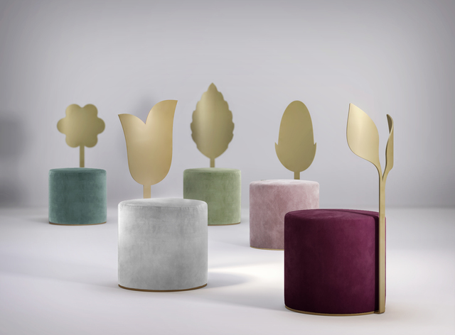 Artefatto Design Studio, ‘Giardino Botanico’, 2018, Design/Decorative Art, Velvet, Manfredi Style