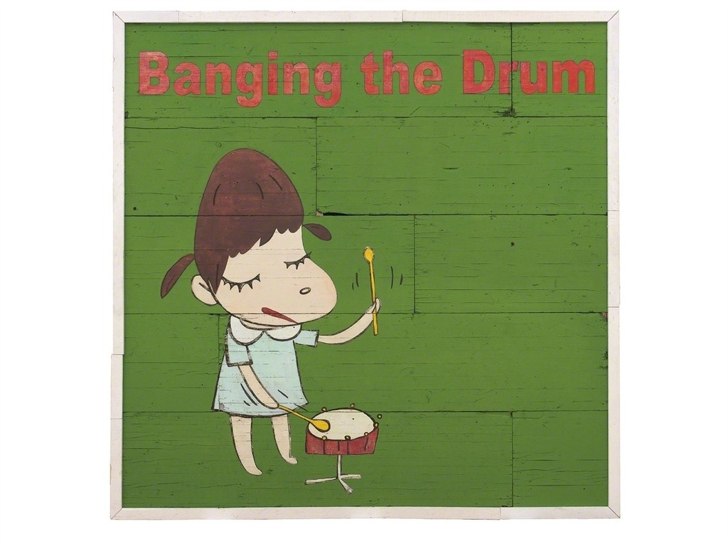Yoshitomo Nara - Banging the Drum