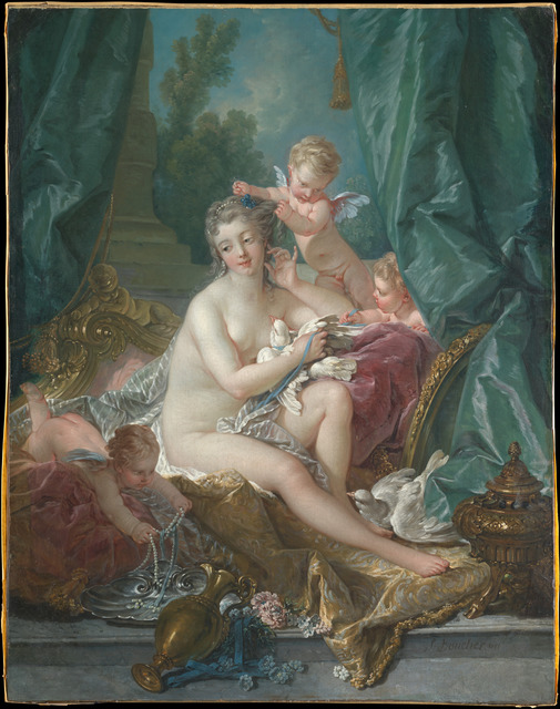 François Boucher, ‘The Toilette of Venus’, 1751, The Metropolitan Museum of Art