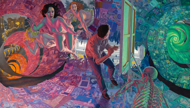 F. Scott Hess, ‘The Dream of Art History’, 2018, Painting, Oil on canvas, Craig Krull Gallery