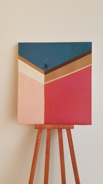 Franco Fasoli, ‘A Secure Corner’, 2020, Painting, Collage, LaCa Projects
