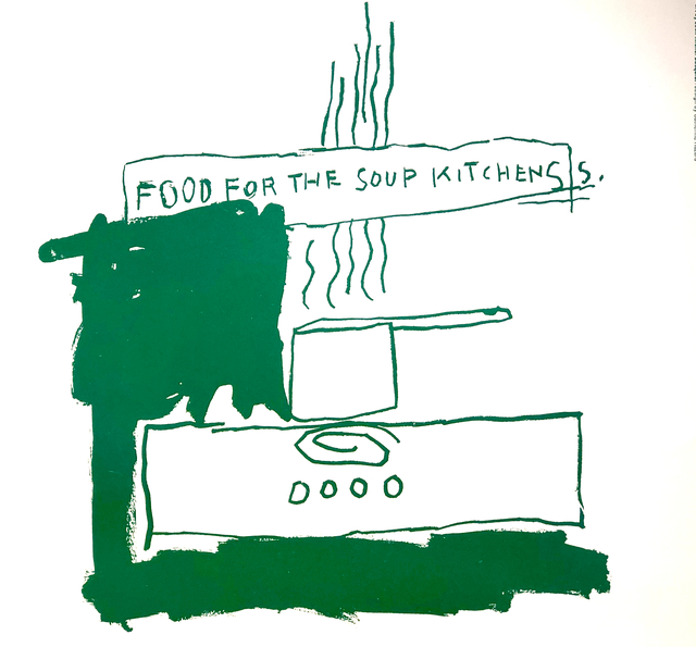 Jean-Michel Basquiat, ‘Food For Soup Kitchen’, 1983, Woodward Gallery