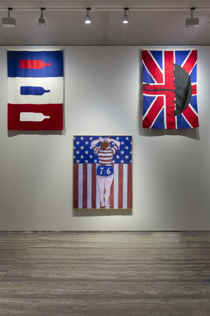 "William N. Copley" View of the exhibition FLAGS ROOM 20 October 2016 – 8 January 2017. Fondazione Prada, Milan. Photo: Roberto Marossi. Courtesy Fondazione Prada "William N. Copley" View of the exhibition FLAGS ROOM 20 October 2016 – 8 January 2017. Fondazione Prada, Milan. Photo: Roberto Marossi. Courtesy Fondazione Prada