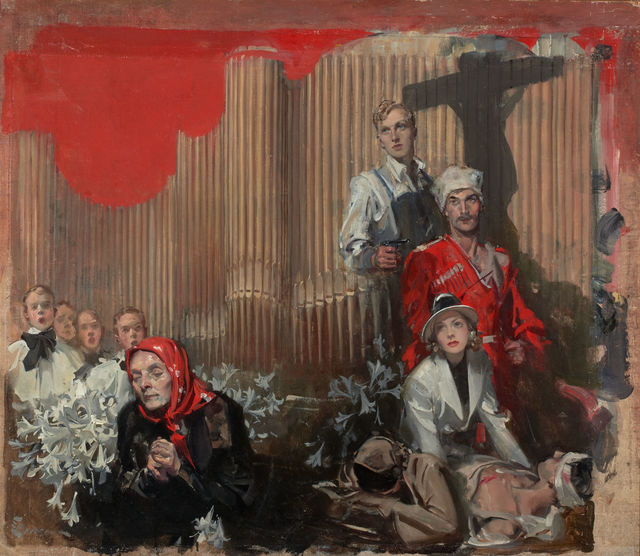 Elbert McGran Jackson, ‘Choir Boys, Detective, and Victims ’, The Illustrated Gallery