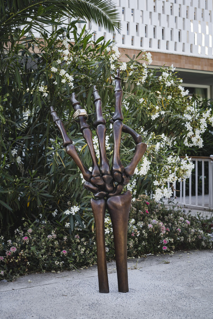 Luis Gispert, ‘Long Kiss Goodnight’, 2018, Sculpture, Cas, LUNDGREN GALLERY