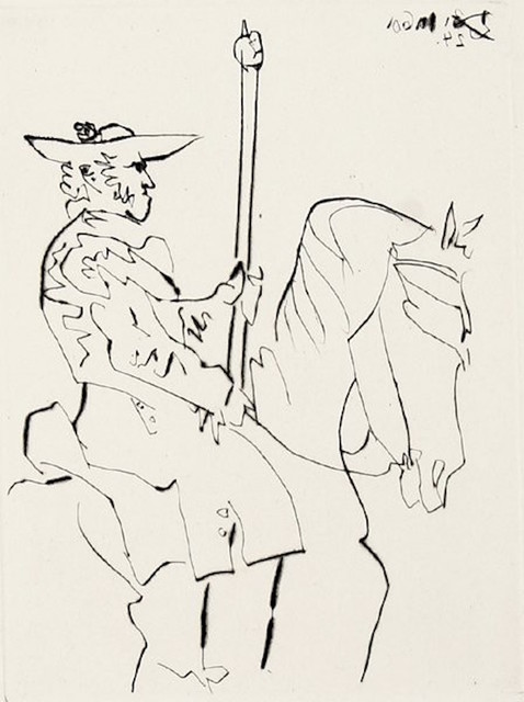 Pablo Picasso, ‘Picador au Repos, from Le Carmen des Carmen’, 1964, Dawson Cole Fine Art