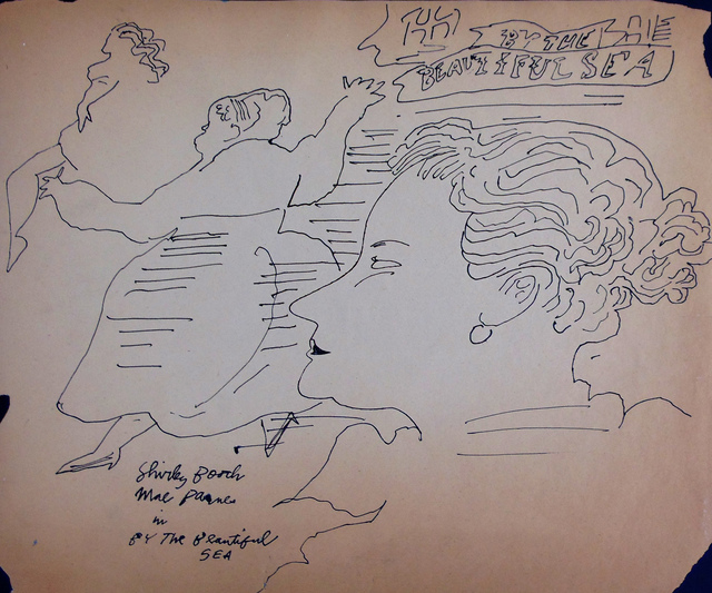 Andy Warhol, ‘By The Beautiful Sea’, ca. 1954, Gilden's Art Gallery