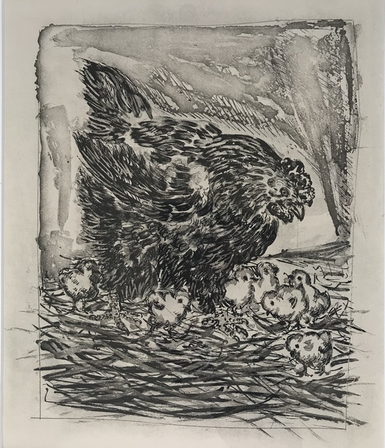 Pablo Picasso, ‘La Mere Poule (The Mother Hen)’, 1936, Les Yeux du Monde Gallery