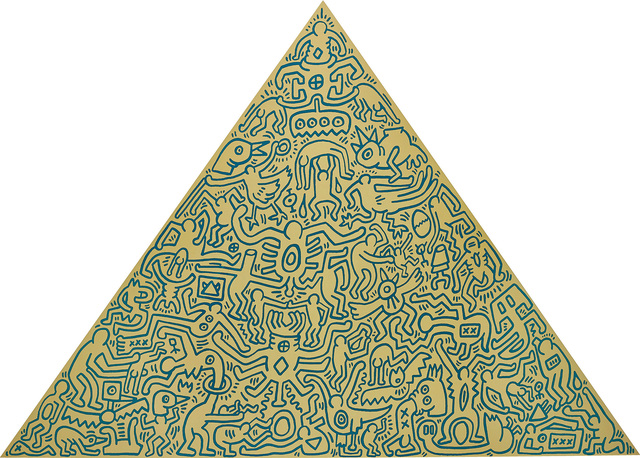 Keith Haring, ‘Pyramid’, 1989, Phillips