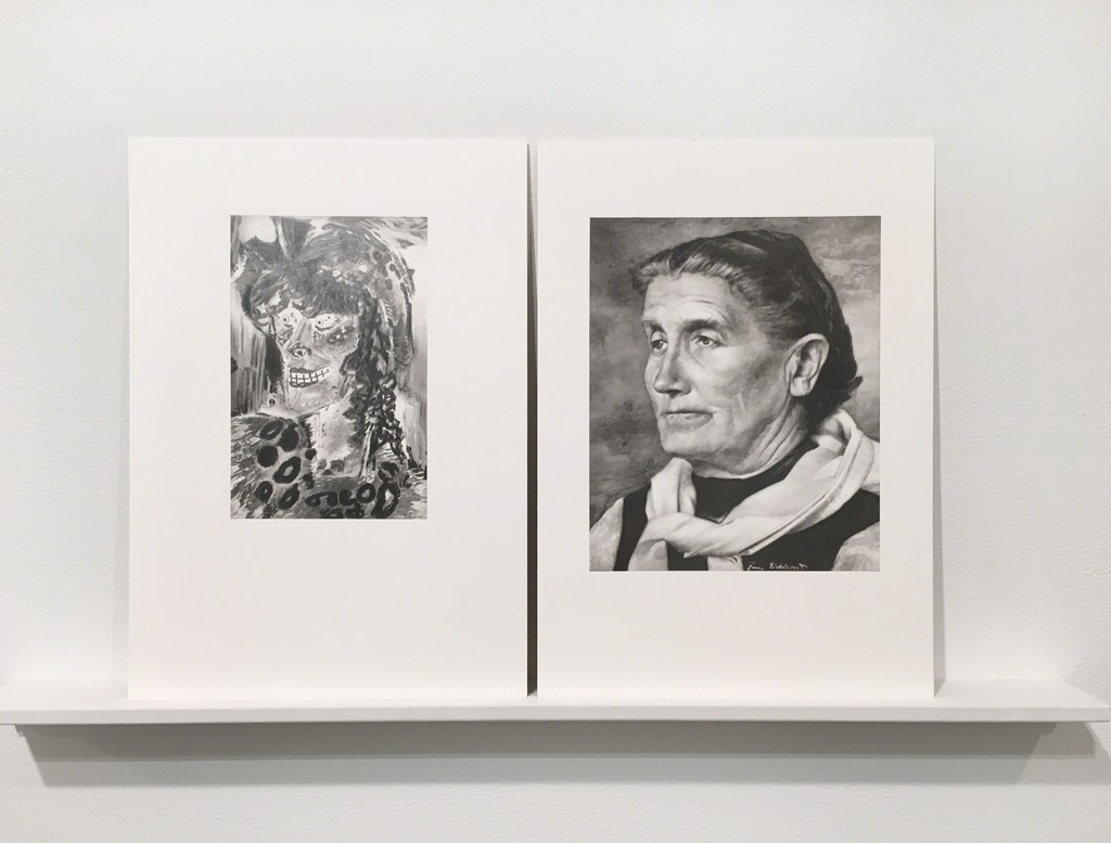 Martí Cormand
Deutsche Kunst, Und Entartete Kunst. Otto Dix, Fraulicher ideal” and “Deutsche Kunst, Und Entartete Kunst. Franz Eichhorst, Bauernfrau, 2016,
graphite on paper
Diptych: 12 x 8.5 in Martí Cormand
Deutsche Kunst, Und Entartete Kunst. Otto Dix, Fraulicher ideal” and “Deutsche Kunst, Und Entartete Kunst. Franz Eichhorst, Bauernfrau, 2016,
graphite on paper
Diptych: 12 x 8.5 in