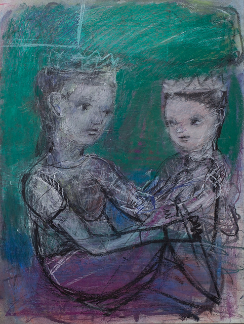 Marty Kelly, ‘My Sister’, 2020, Drawing, Collage or other Work on Paper, Graphite, oil pastel, chalk pastel & charcoal on Arches HP archival watercolour paper, Gibbons & Nicholas