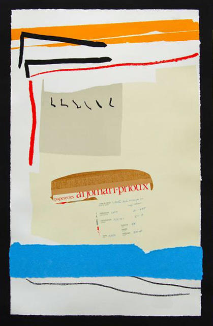 Robert Motherwell, ‘America-La France Variations III’, 1983-1984, Kenneth A. Friedman & Co.