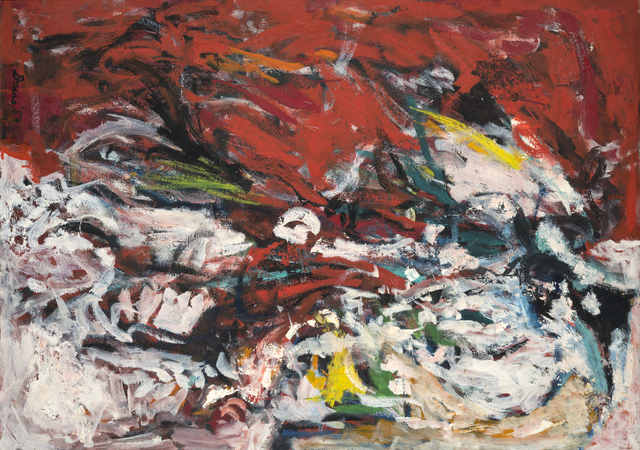 Gene Davis, ‘Untitled’, 1954, Painting, Oil on masonite, CONNERSMITH.