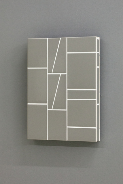 Simon Mullan, ‘Judith’, 2017, Installation, Grey tiles, white grout, PIFO Gallery