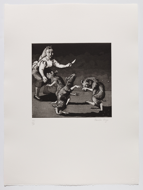 Paula Rego, ‘Three Blind Mice II’, 1989, Marlborough Graphics
