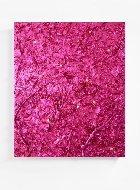 Yang Xinguang 杨心广, ‘Above the Soil No. 3 ’, 2019, Painting, Plants, oil paint, acrylic, wood board, PMMA, Beijing Commune