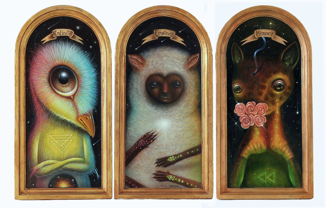 Peca, ‘The Trilogy Of The Time’, 2019, Fousion Gallery