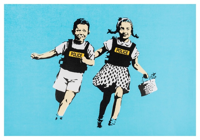 Banksy, ‘Jack and Jill (Police Kids)’, 2005, Forum Auctions