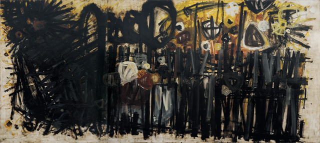 Stanislaus Rapotec, ‘Meditating on Good Friday’, 1961, Charles Nodrum Gallery