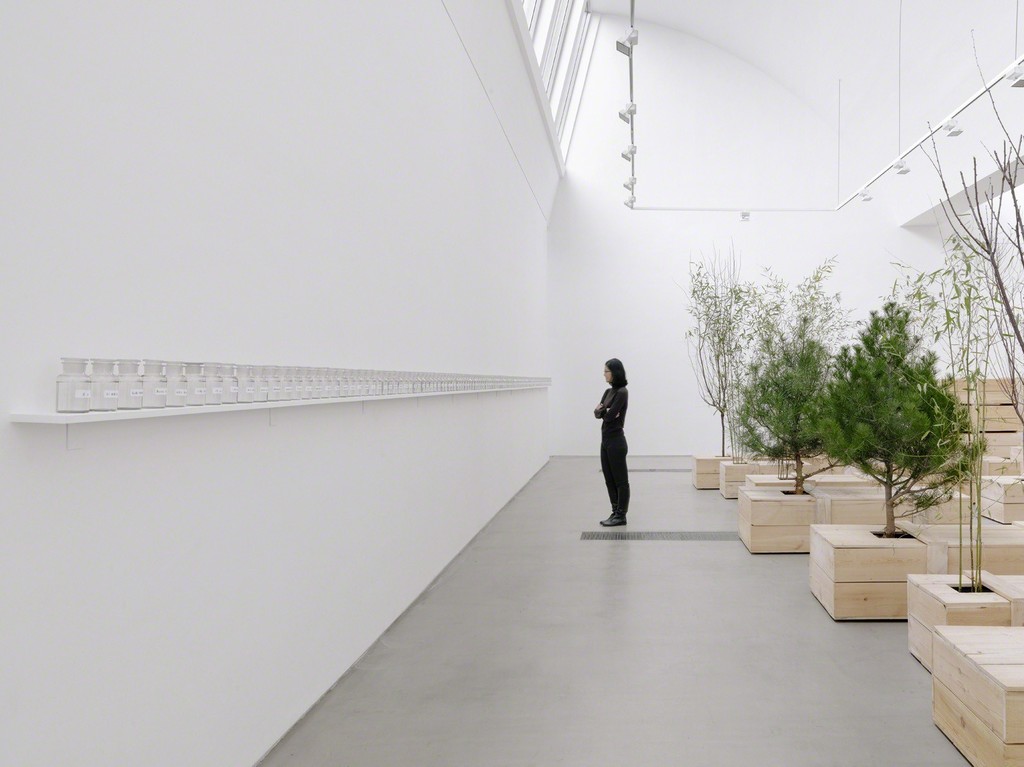 Installation photo from "Yoko Ono: Golden Ladders" Faurschou Foundation, Beijing (2015). Photo by Jonathan Leijonhufvud © Faurschou Foundation Installation photo from "Yoko Ono: Golden Ladders" Faurschou Foundation, Beijing (2015). Photo by Jonathan Leijonhufvud © Faurschou Foundation