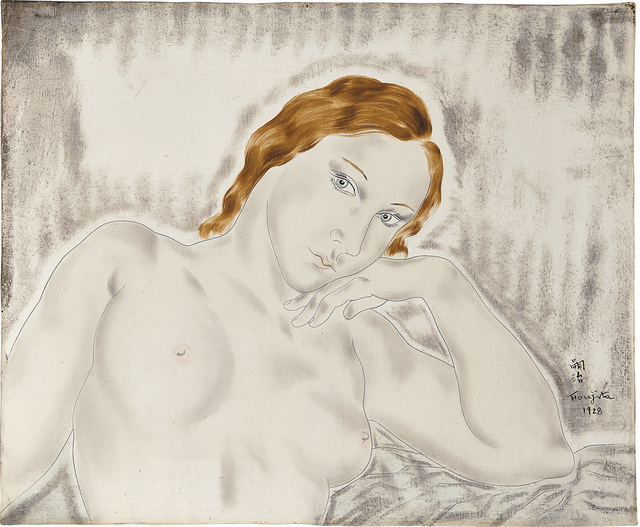 Léonard Tsugouharu Foujita, ‘Femme Pensive’, 1928, Phillips