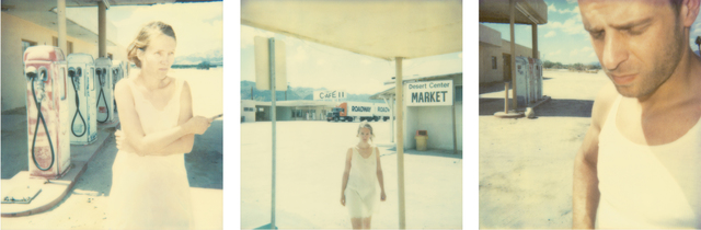 Stefanie Schneider, ‘Gasstation (Stranger than Paradise)’, 2000, Photography, 3 Digital C-Prints based on 3 Polaroids, not mounted, Instantdreams