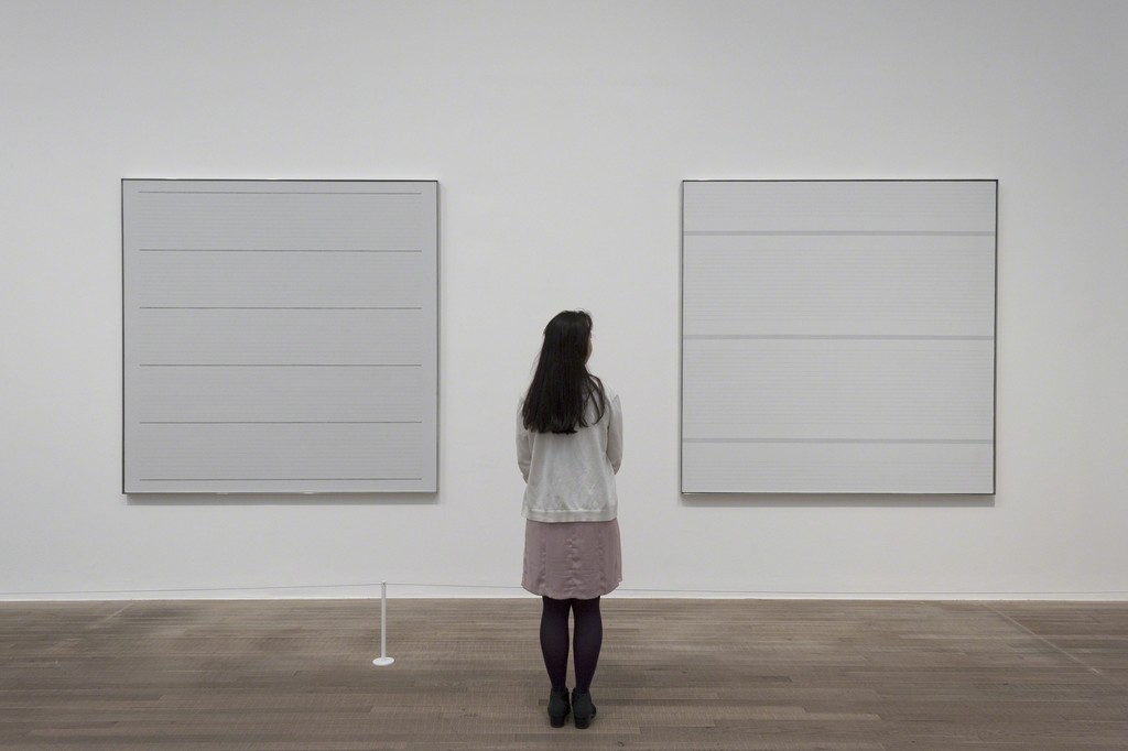 "Agnes Martin" at Tate Modern (2015) Courtesy Tate Modern "Agnes Martin" at Tate Modern (2015) Courtesy Tate Modern